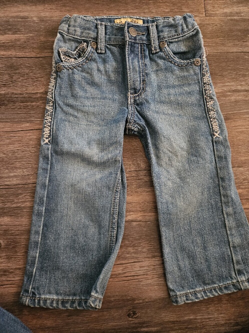 Wrangler Blue Denim Jeans for Toddler